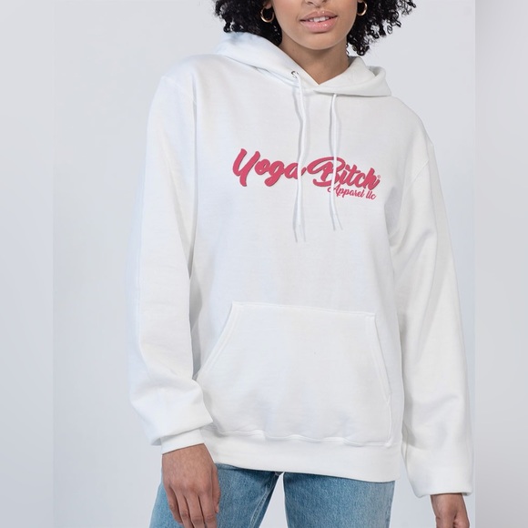 Yoga Bitch x Champion Hoodie Sweatshirt Unisex Relaxed Fit NWT - Picture 3 of 10